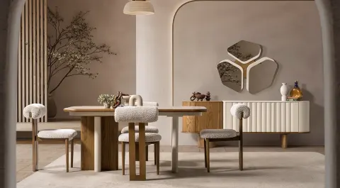 Lotus Modern Dining Room Set