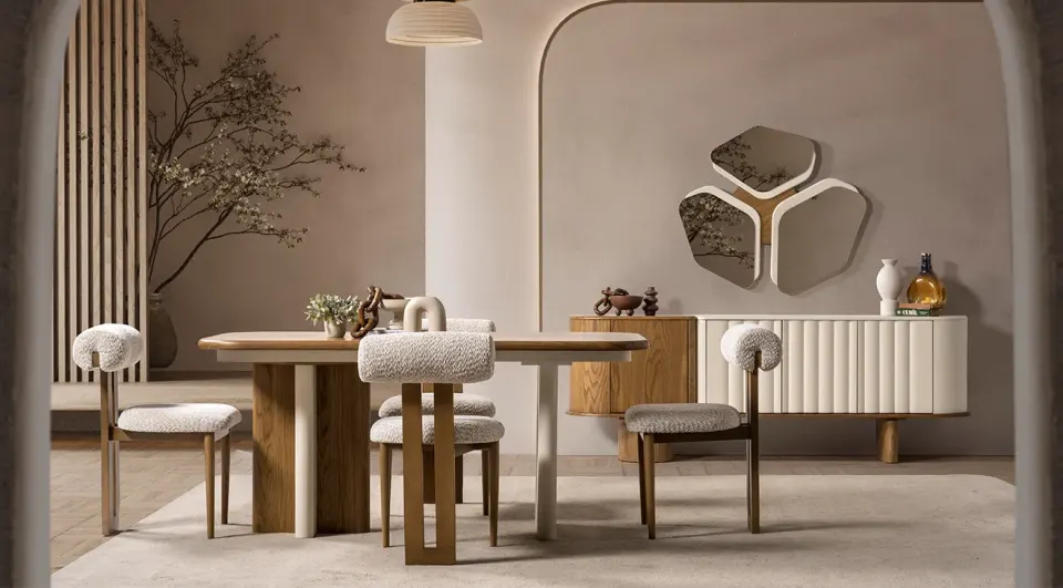 Lotus Modern Dining Room Set