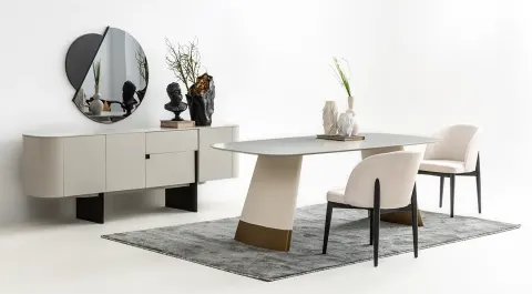 Delta Gray Dining Room Set