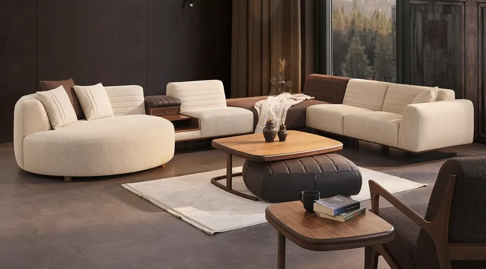 Helen Corner Sofa Set