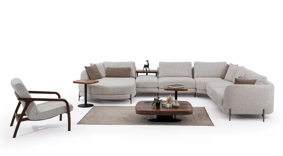 Milan Resting Corner Sofa Set