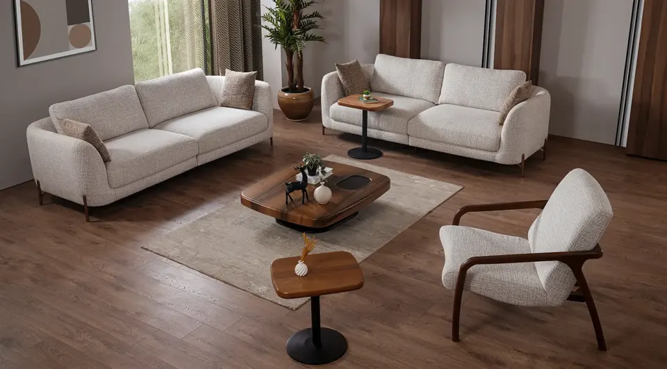 Milan Modern Sofa Set