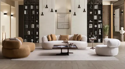 Camelia Modern Sofa Set