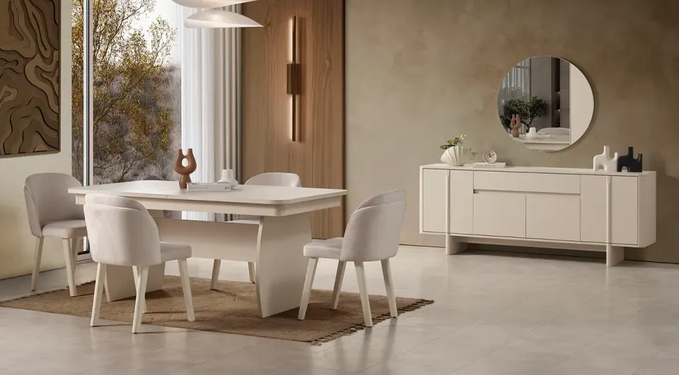 Vision Wooden Leg Dining Room Set