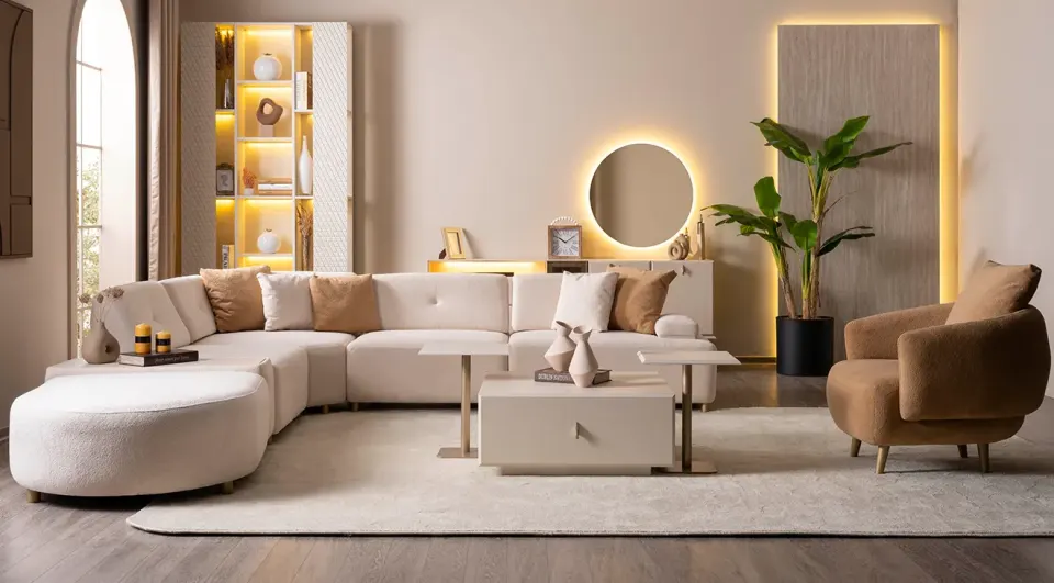 Viral Corner Sofa Set