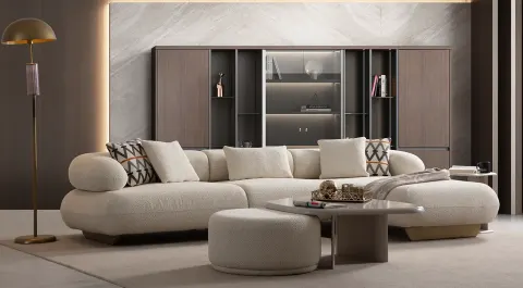 Glamour Relax Corner Sofa Set