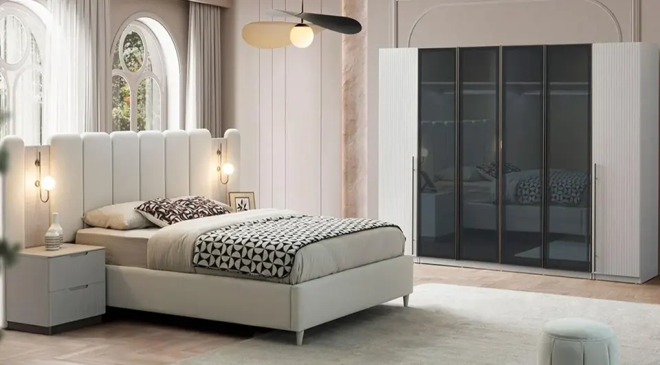 Arya 6 Door Bedroom Set