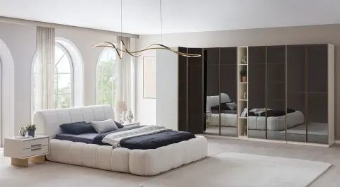 Valore Corner Wardrobe Bedroom Set