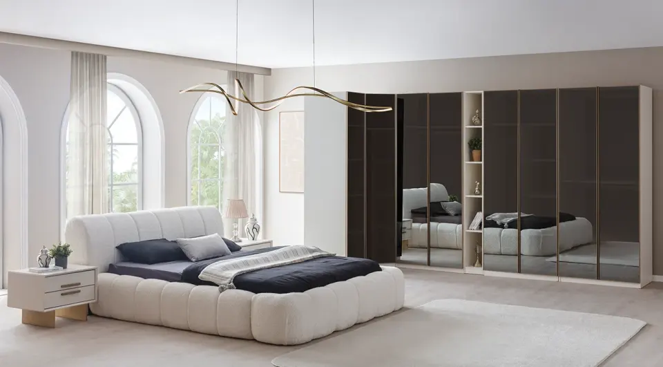 Valore Corner Wardrobe Bedroom Set