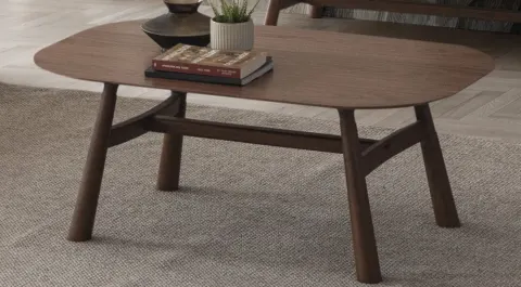 Lisbon Wooden Leg Coffee Table