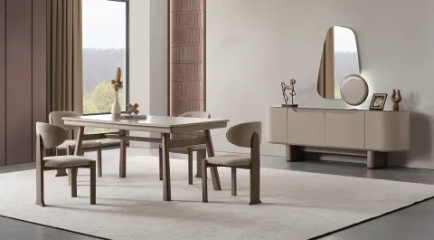 Ekol Modern Dining Room Set