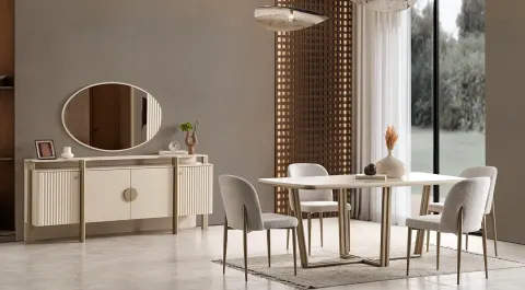 Zirve Modern Dining Room Set