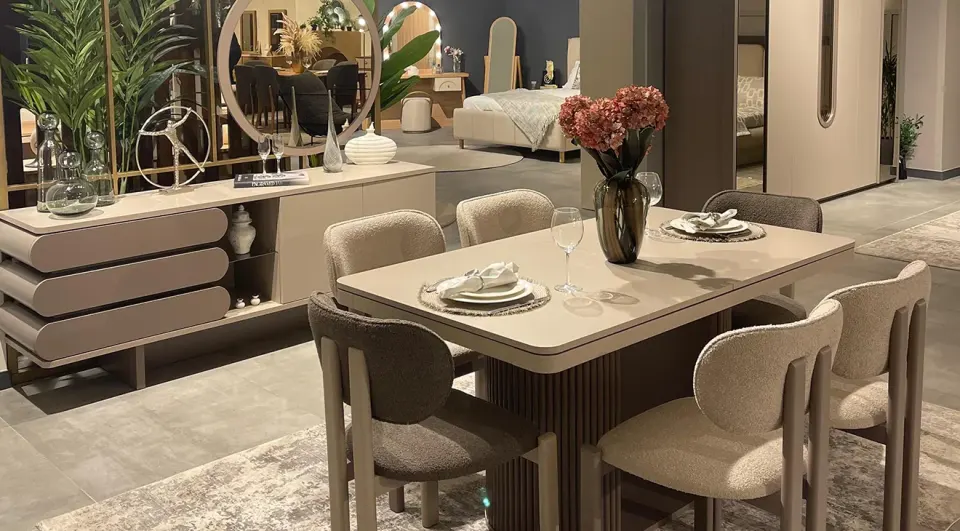 Como Modern Dining Room Set