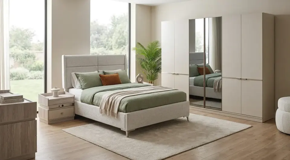 Hamra 6-Door Bedroom Set