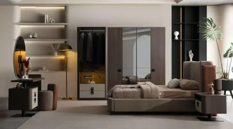 Prada 6-Door Bedroom Set
