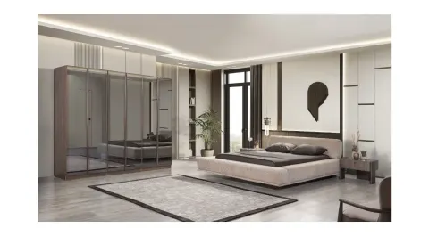Cona 6 Door Bedroom Set