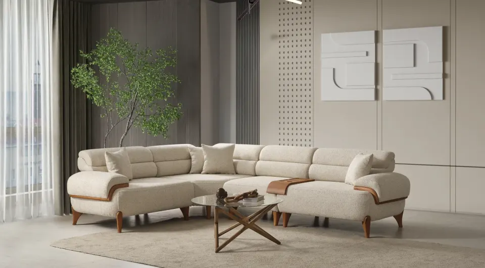 Vega Corner Sofa Bed Set