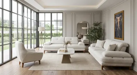 Mastek Mechanized Modern Sofa Set