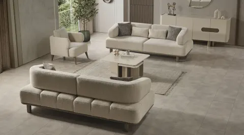 Pier Sleeper Modern Sofa Set
