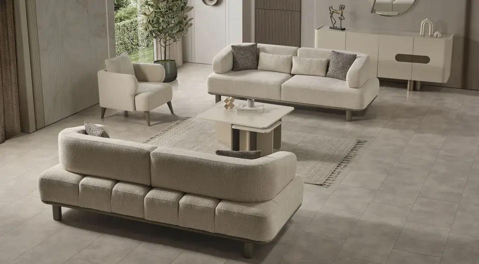 Pier Sleeper Modern Sofa Set