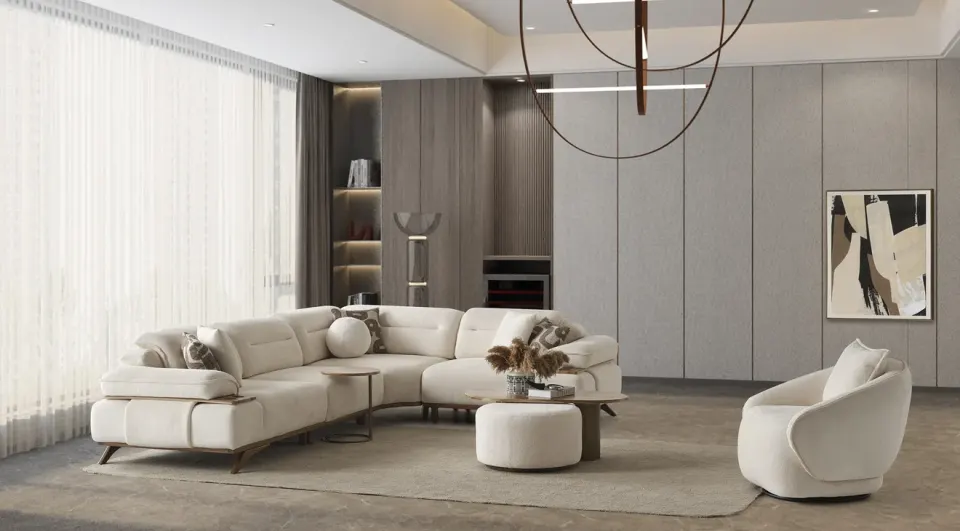 Safir Medium Corner Sofa Set