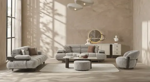 Velaris Sleeper Modern Sofa Set