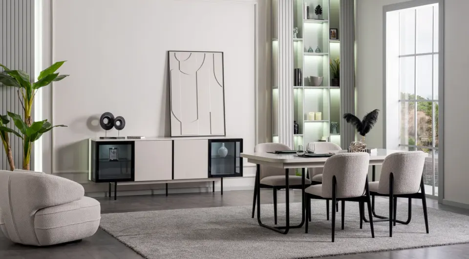 Pragma Modern Dining Set