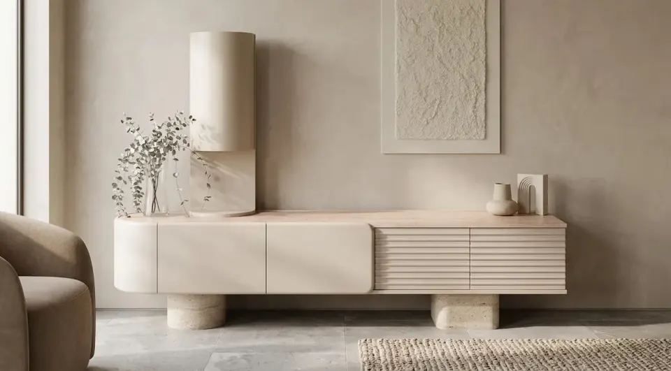 Mona Moonstone Modern TV Unit