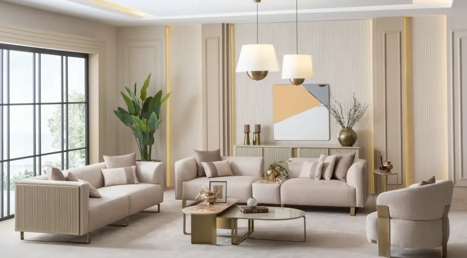 Massimo Luxury Sofa Set