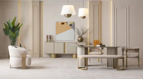Massimo Modern Dining Room Set
