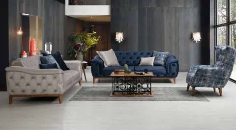 Aura Modern Sofa Set