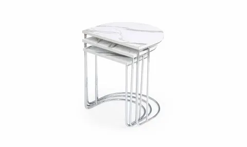 Parso Metal Leg Side Table
