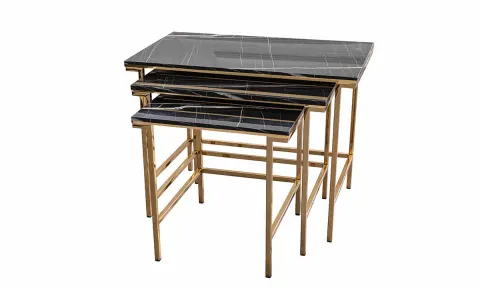 Ramsey Metal Leg Side Table