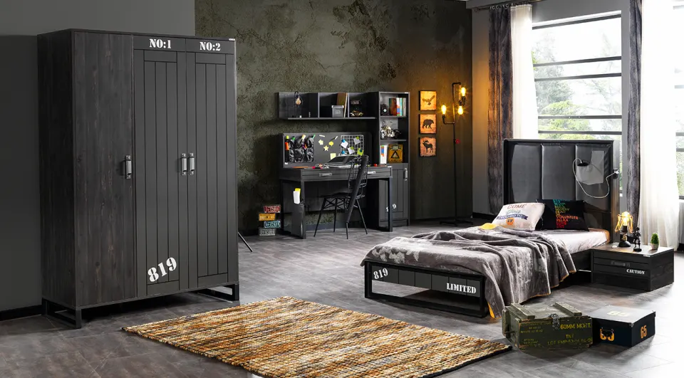 Dark Young Room Set