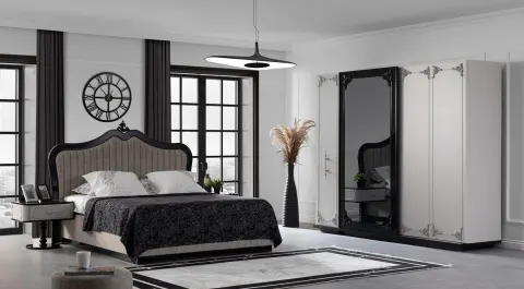 Biblo Sliding Door Bedroom Set