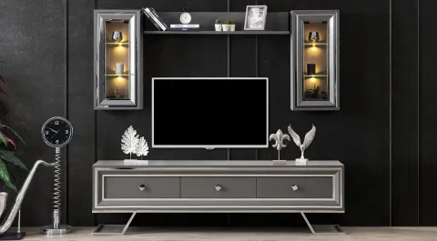 Asos Metal Leg Tv Unit (Anthracite)