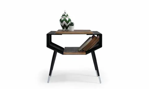 Zeus Side Table (Metal Leg) 