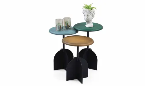 Rocket Side Table (Metal Leg) 01