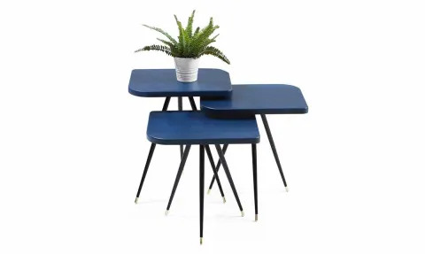 Ege Side Table (Metal Leg)