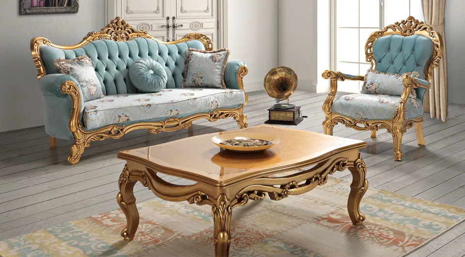 Rosa Avangarde Sofa Set