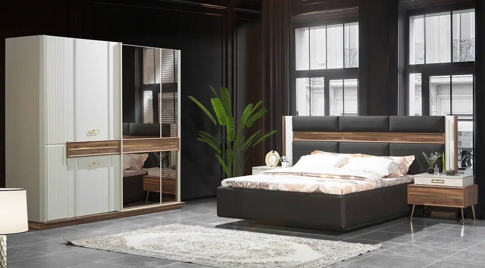 Arteon Cappuccino Bedroom Set 