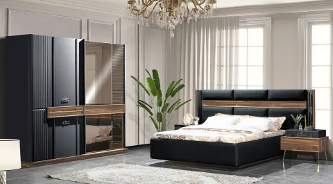 Arteon Black Bedroom Set 