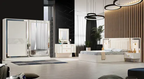 Zen Sliding Door Bedroom Set
