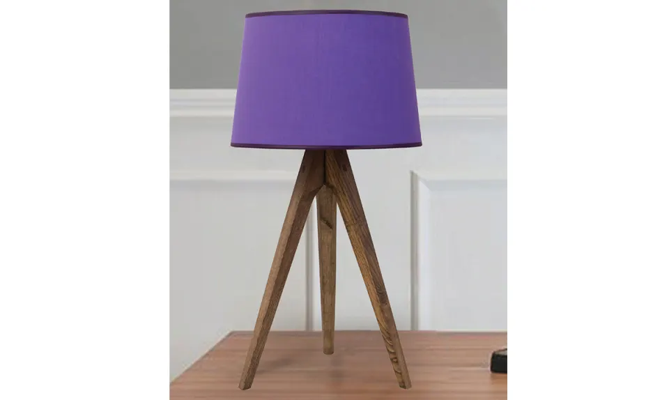 Rodin Walnut Lampshade
