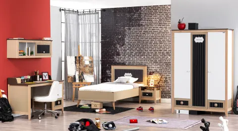 Melodi Dark Young Room Set