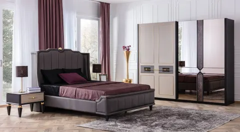 Lüx Sliding Door Bedroom Set