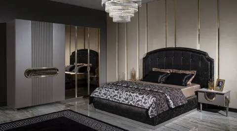 Lüx Mimoza Sliding Door Bedroom Set