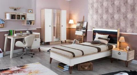 Napoli 3 Doors Young Room Set