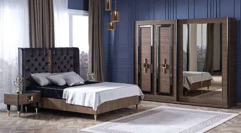 Parisar Sliding Door Bedroom Set