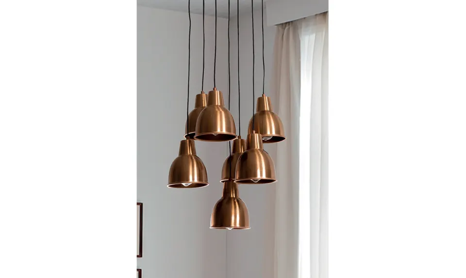 Tasça Copper Pendant Lights